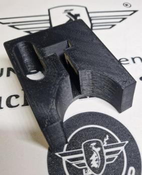 Zündapp Tankauflage Tanggummi Typ 517 für Rahmen und Tank - ET : 517-20.121 TPU